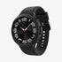 ACS06394 - Galaxy Watch 6 Classic (47mm) Case Liquid Air in matte black showing the front